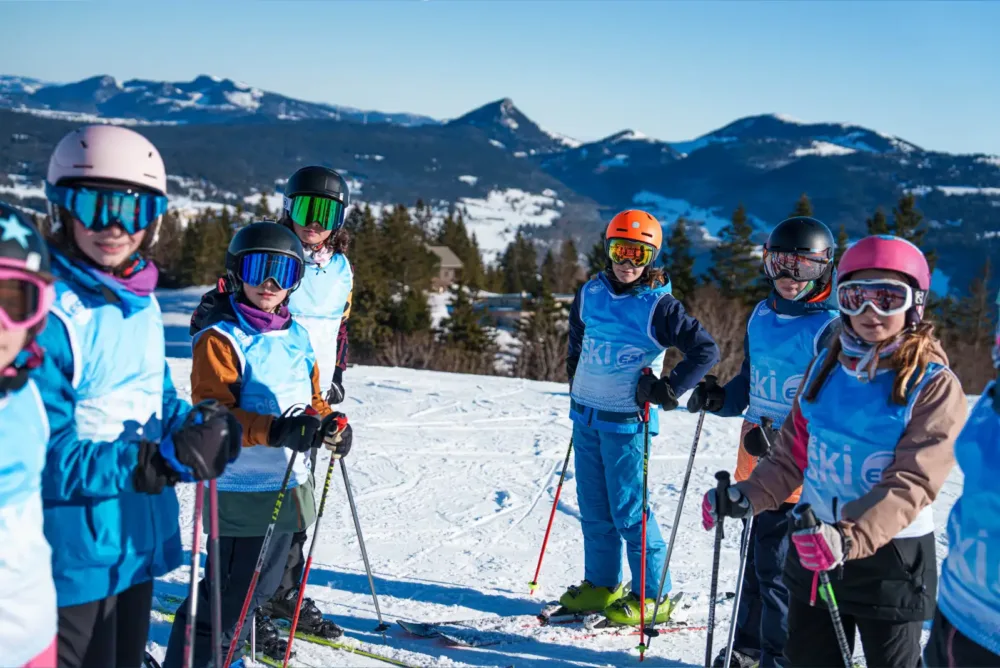 Cours de ski alpin pour adolescents