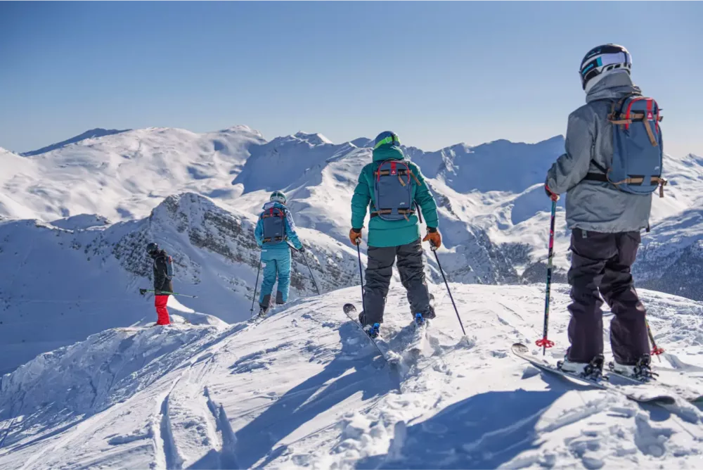 Cours collectifs de ski hors piste